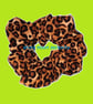 Large Scrunchie, Leopard print
