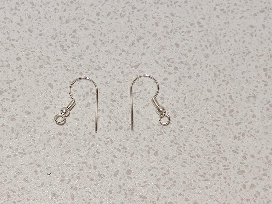 Sterling silver 925 fish hook fixing- ADD ON