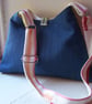 Soft summery textile shoulder bag, perfect for a holiday - Image 4