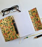 Florentine Red Leather Hand Bound Notebook, Journal or Sketchbook, A6 - Image 3