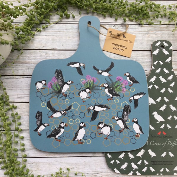 Chopping Board Puffin