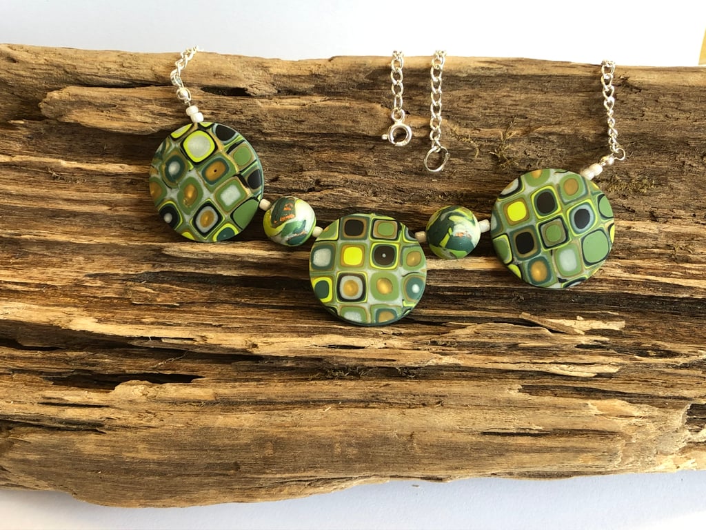 Klimt Inspired Necklace