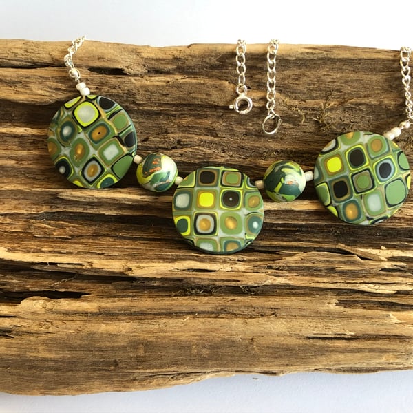 Klimt Inspired Necklace