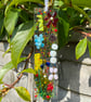 Fused glass multi coloured light catcher - Image 1