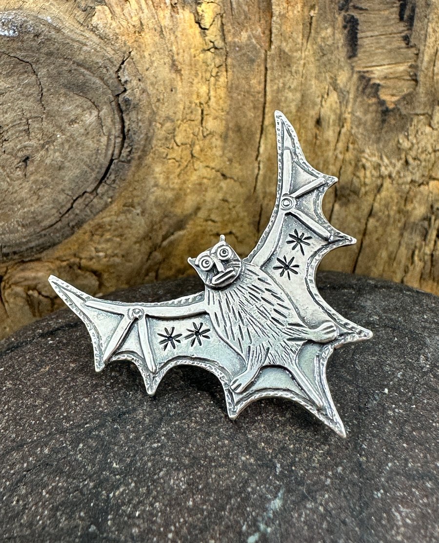 Medieval Bat Pin