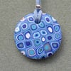 Polymer Clay Pendant Retro