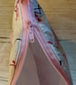 Handmade flamingo makeup bag, travel bag, accessories bag - Image 4