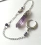 Amethyst crystal pendulum, witchcraft Dowsing Tool, Gift for her, birthday, Uk - Image 3