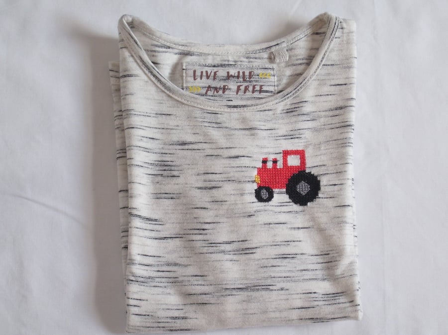 Tractor T-shirt Age 3-4