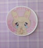 Whiny Baby Club Bunny Holo Heart Sticker - Image 2