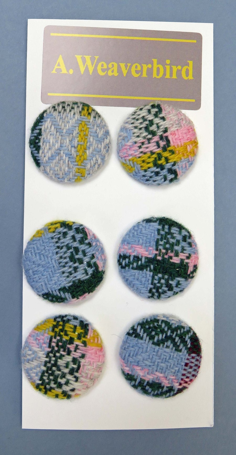 Unique Zero Waste Fabric Buttons