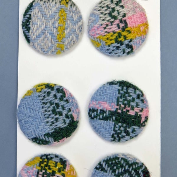 Unique Zero Waste Fabric Buttons