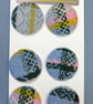 Unique Zero Waste Fabric Buttons - Image 1
