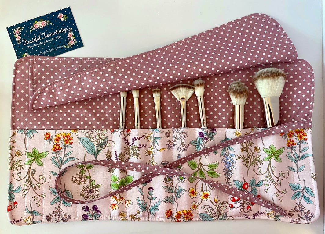 Cosmetic Brush Roll 