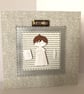 Personalized First Holy Communion Card, Green Handmade Blessings Card - Image 6