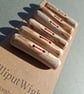Six chunky driftwood toggle buttons - Image 6