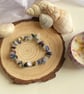 Handmade Gemstone Chip Bracelet Natural Stone Stretch Jewelry