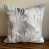 Sanderson Dune Hares cushion cover