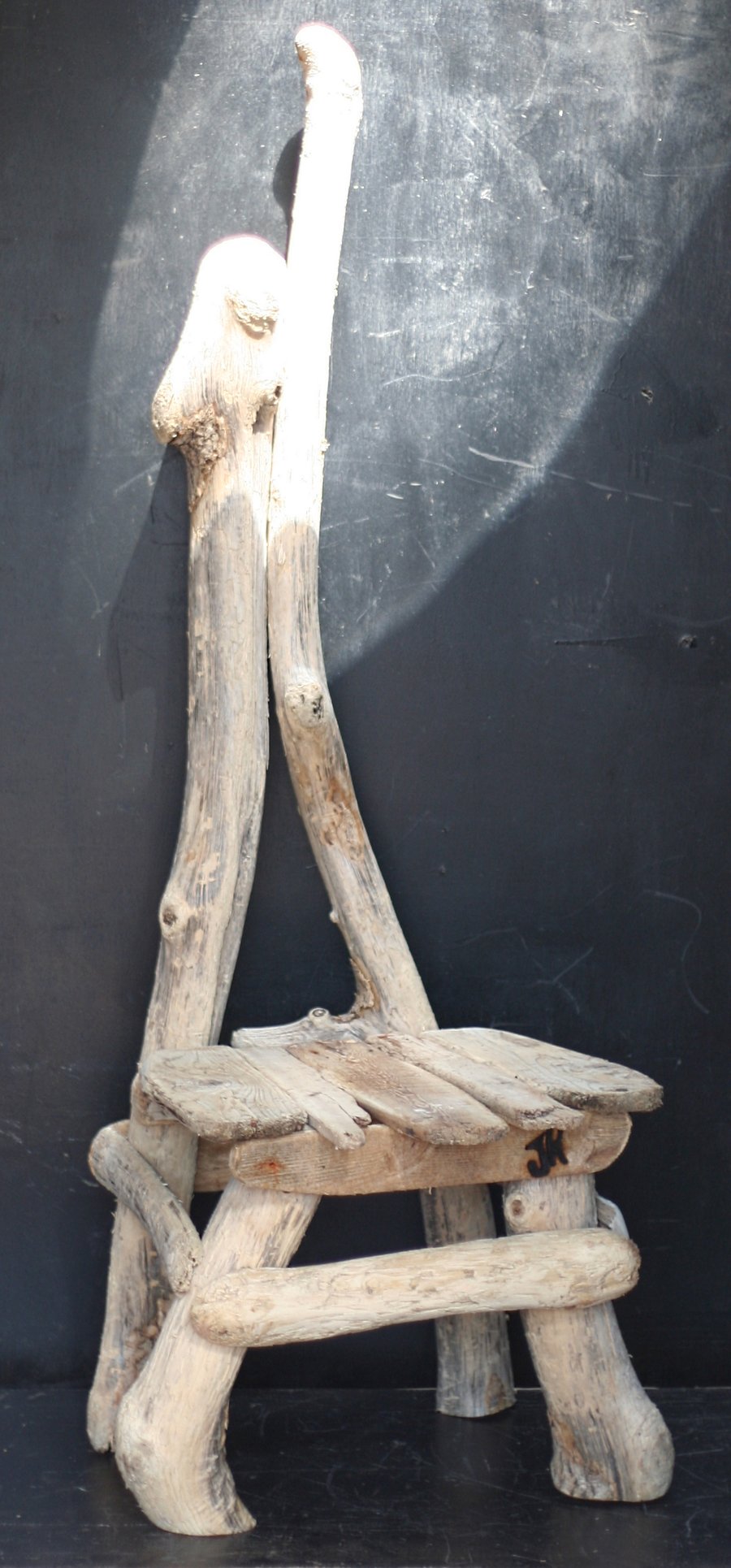 Driftwood Chair, Driftwood Seat, Driftwood Garden Chair, Drift wood Garden,140cm