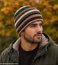 Handmade Crochet Skull Cap Kufi Beanie Hat "Autumn"  - Image 3