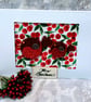 Robins & Berries Christmas Card. - Image 6