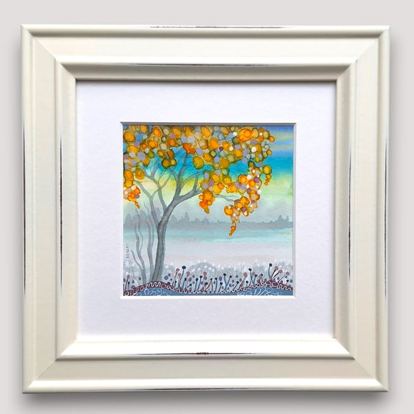 Small Framed Original Painting 
