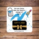 Decorating Gift Card Holder - new home, DIYer