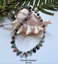 Dainty Fancy Jasper Sterling Silver Necklace - Image 8