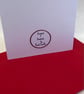 Valentine's Day cards Heart cards with red envelope handmade A6 - Image 4