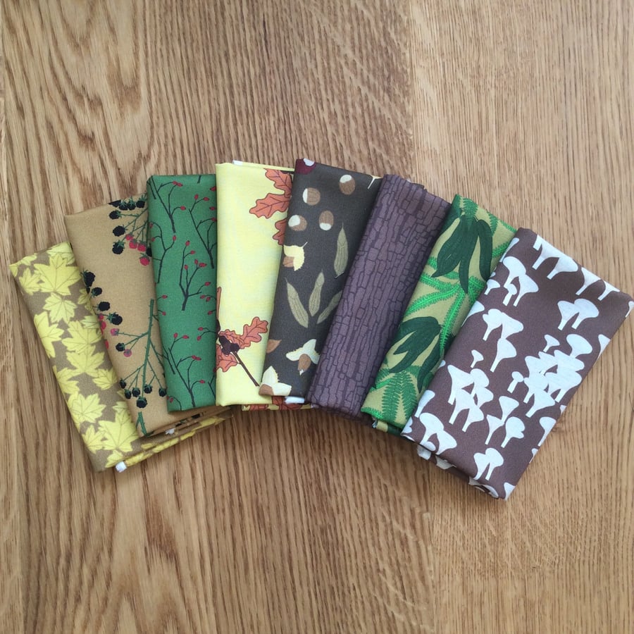 Autumn woodland fat eighth bundle