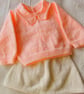 Jumper and Skirt Set for a Baby Girl, Baby's Clothes, Baby Shower Gift - Image 1