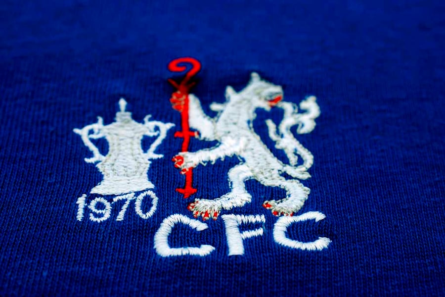 Chelsea FC Lion 1970 FA Cup Shirt Badge Photograph Print
