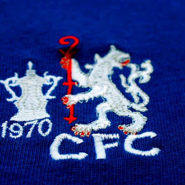 Chelsea FC Lion 1970 FA Cup Shirt Badge Photograph Print