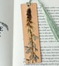 Pressed Flower Wooden Bookmark, Wildflowers - Image 2