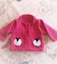 Knitting Pattern for Baby Sheep Cardigan and Dress.  Digital Pattern - Image 5