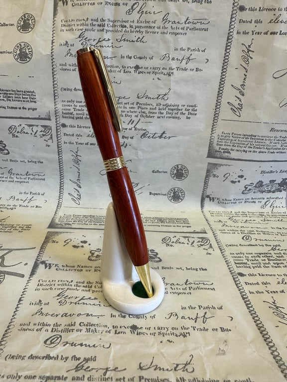 Padauk & Gold Ballpoint Pen 