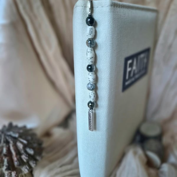 Mystical Pages beaded Bookmark (one of a kind!) 