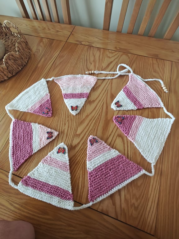 Baby girl nursery banner