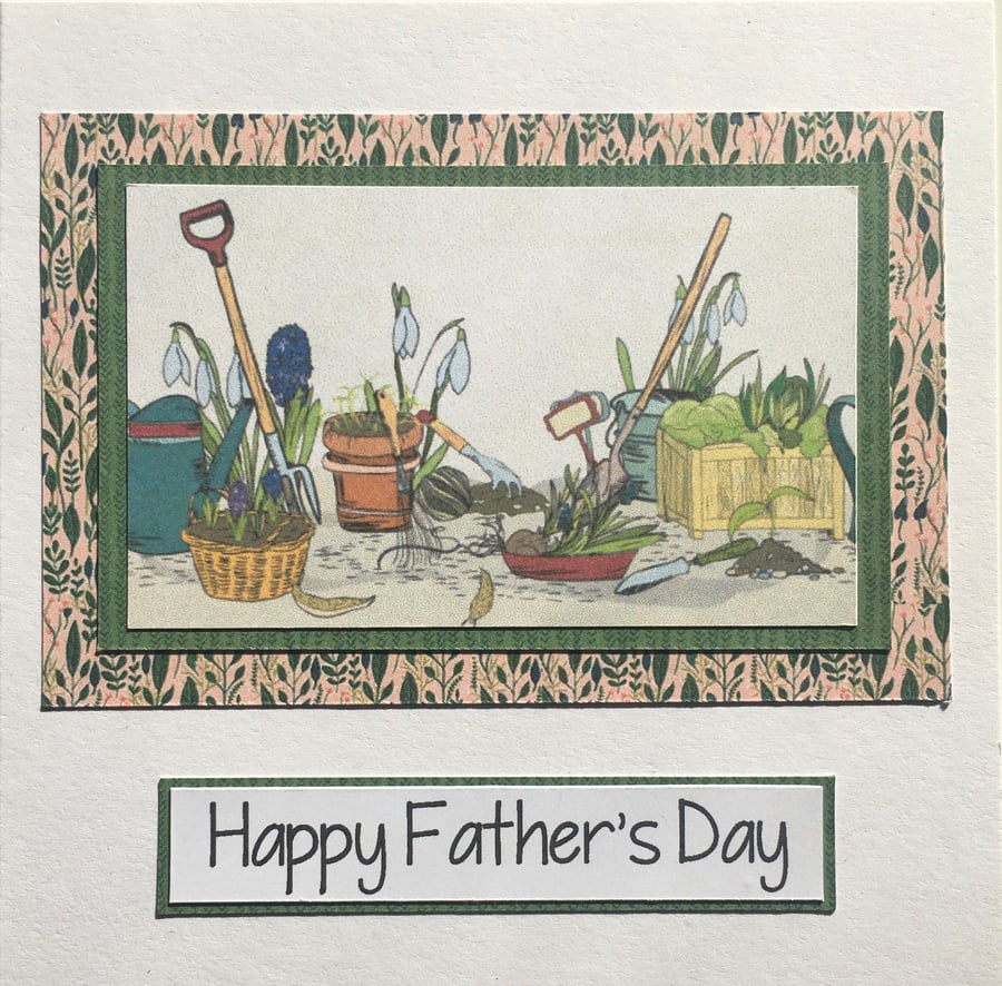 Happy Father’s Day Card - for a gardener