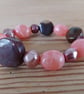 Handmade bracelet made using pre-loved beads. - Image 2