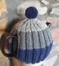 Medium Tea Cosy for 6 Cup,1.1 lt Tea Pot, Hand Knitted, Brown Betty Compatible - Image 3