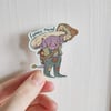 Forage Ahead Goblin Sticker