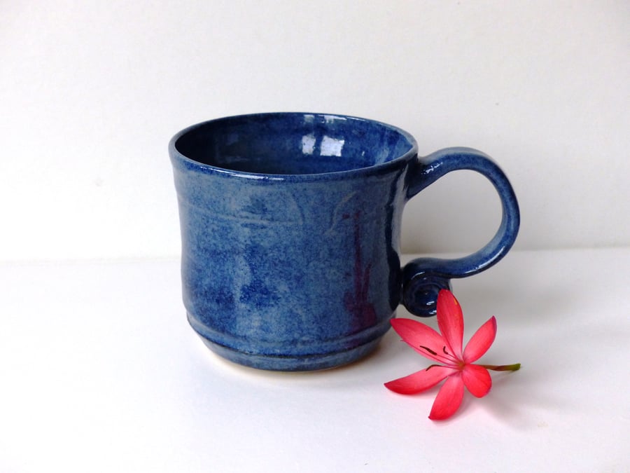  Beautiful Blue Mug Pottery 