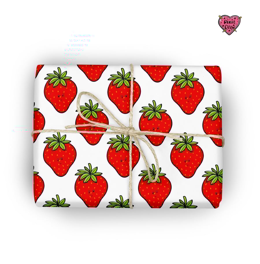Strawberry Gift wrapping paper