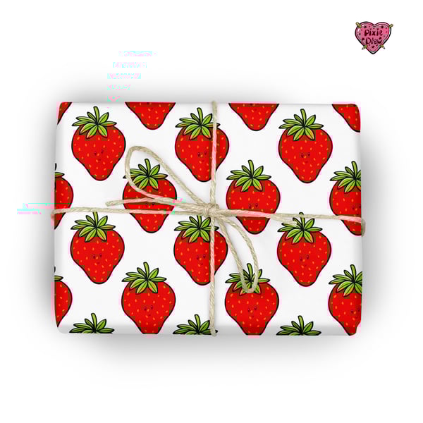 Strawberry Gift wrapping paper