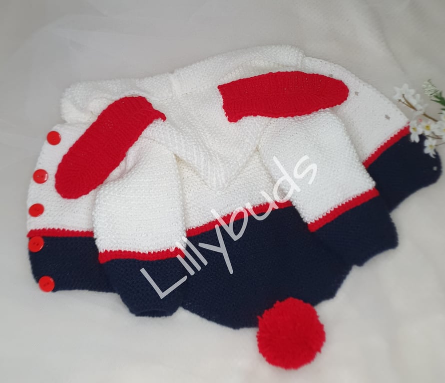 PDF Knitting pattern for Bunny Hop jacket 