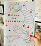 'Colour Me December' - Limited Edition Advent Colouring Book  - PRE ORDER 