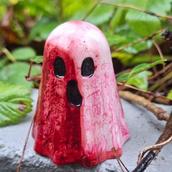 Ghost Ghostie Ornament Decoration FRED Valloween unique different spooky cute