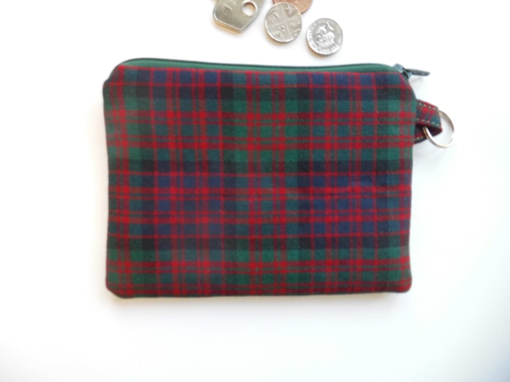 Coin purse Macdonald tartan 