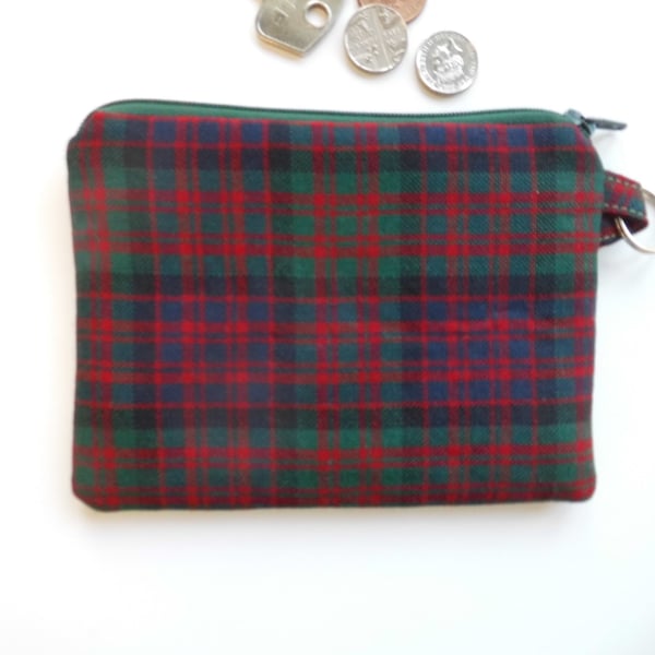 Coin purse Macdonald tartan 